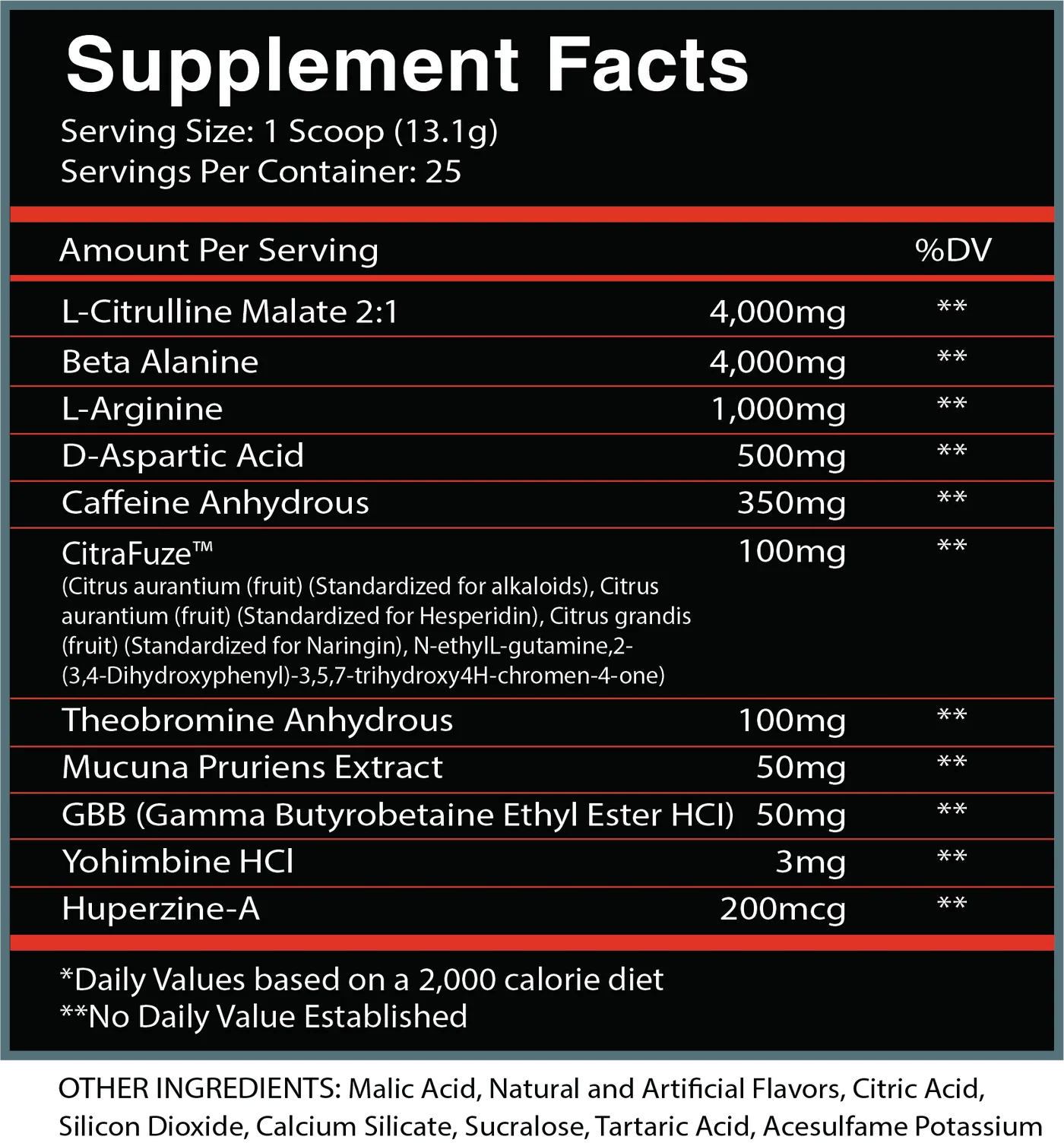 GOD OF FIRE® THERMOGENIC PRE*