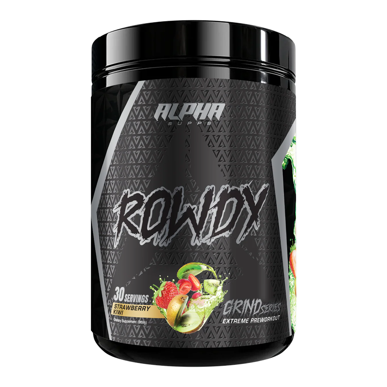 ROWDY 
*Extreme Energy, Laser Focus, & Fat Burning*