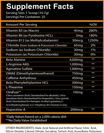 GOD OF WAR® HIGH STIM EUPHORIC PRE*