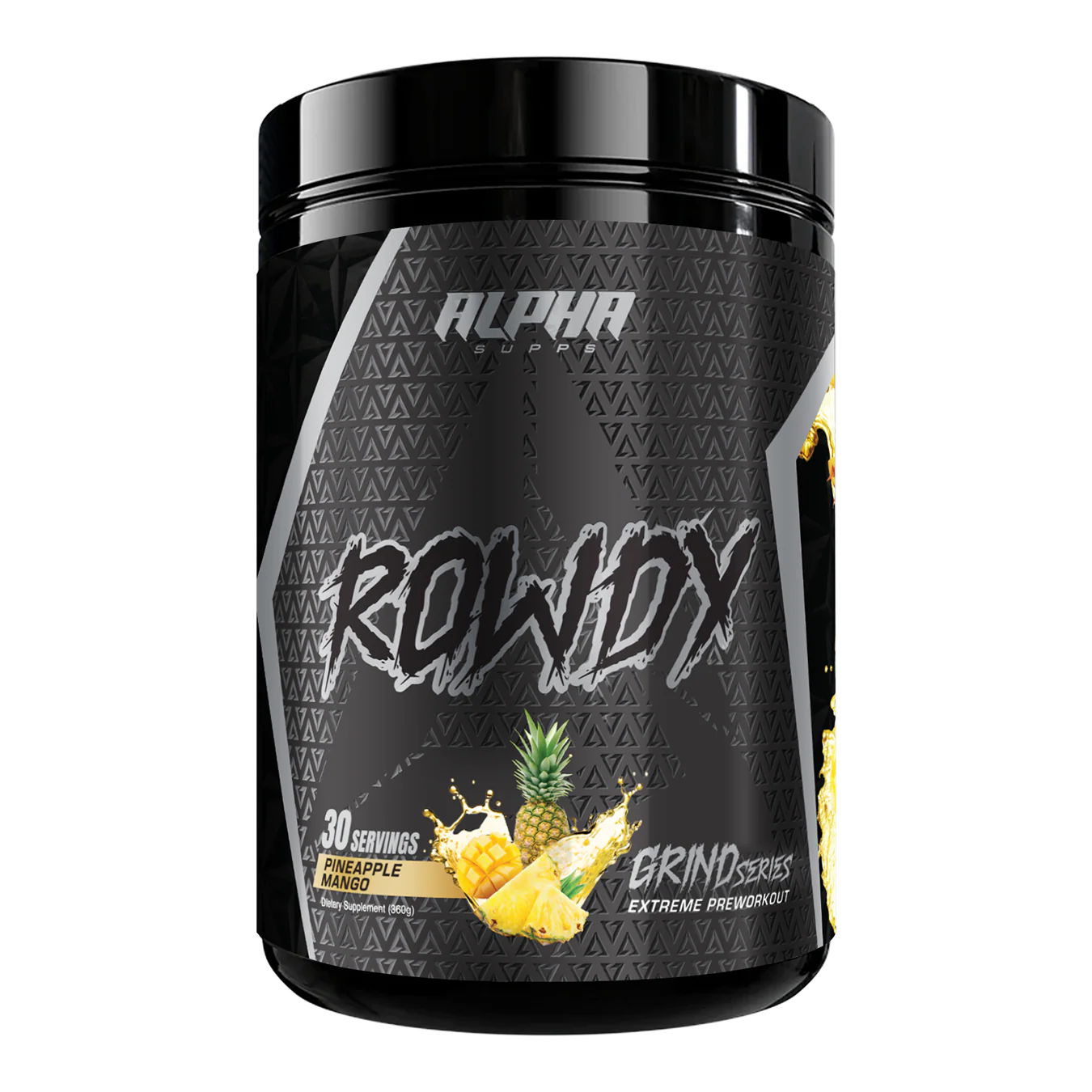 ROWDY 
*Extreme Energy, Laser Focus, & Fat Burning*
