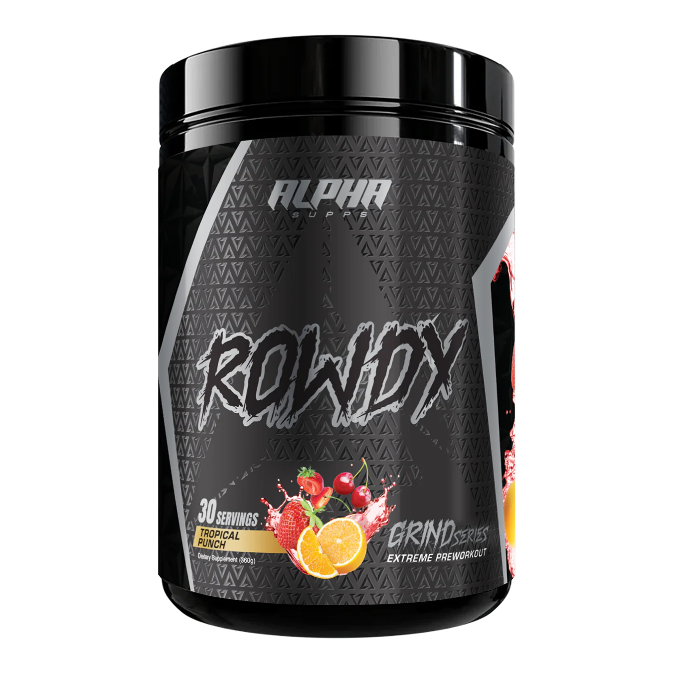 ROWDY 
*Extreme Energy, Laser Focus, & Fat Burning*
